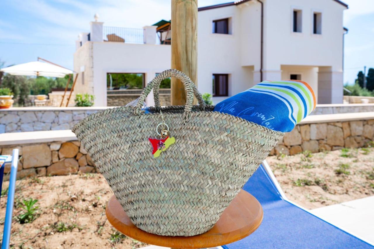 Villa Carmiano Luxury Bedrooms In Avola In The Province Of Syracuse With Spa And Swimming Pool And Wonderful Seaview Luaran gambar