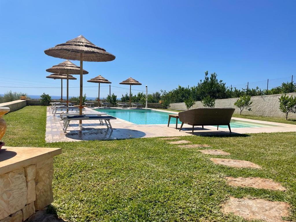 Villa Carmiano Luxury Bedrooms In Avola In The Province Of Syracuse With Spa And Swimming Pool And Wonderful Seaview Luaran gambar
